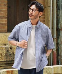 BALENCIAGA バレンシアガ ストライプシャツ】 - メルカリ