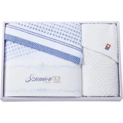 【ギフト】[タオル類]いずみ織 バス・フェイスタオルセット