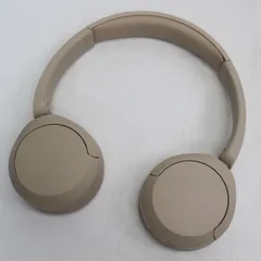 IS574)【美品】SONY ワイヤレスステレオヘッドセット イヤホン ベージュ WH-CH520