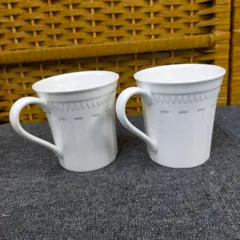 WEDGWOOD コロシアム マグカップ 2個セット ボーンチャイナ 英国製 ウェッジウッド