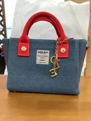 Jolie Joli(ジョリージョリ) デニムトートバッグ　欠部品あり(ショルダーストラップ) 美品