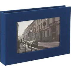 SEKISEI アルバム ポケット ハーパーハウス フレームアルバム L40枚収容 L 21~50枚 ネイビーブルー XP-2740