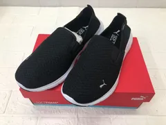 PUMA プーマ ユニセックス スリッポン フレックス エッセンシャル ブラック 27.0cm