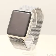 ソフマップ 〔中古品〕 Apple Watch 42mm ステンレススチールケース ミラネーゼループ【247】