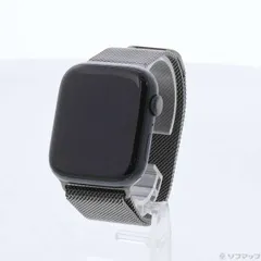 ソフマップ 〔中古品〕 Apple Watch Series 7 GPS 45mm ミッドナイトアルミニウムケース グラファイトミラネーゼループ【344】