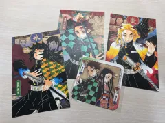 鬼滅の刃 鬼滅の刃 公式 原画 はがき 紙 コースター 竈門 炭治郎 義勇 煉獄