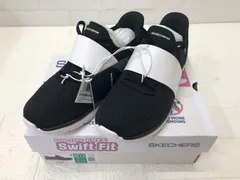 A）スケッチャーズ レディース スウィフトフィット ブラック 24.5cm