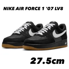 NIKE AIR FORCE 1 ‘07 LV8 ナイキ エアフォース 1 ‘07 LV8 BLACK/WHITE-GUM LIGHT BROWN IB6388-001 27.5cm