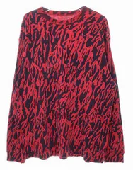 シュプリーム SUPREME 22AW DRIP THERMAL L/S RED M ドリップ サーマル ロング スリーブ 長袖 レッド 赤 【ブランド古着ベクトル】【中古】☆AA★260120