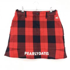 PEARLY GATES チェック柄スカート　サイズ1　パーリーゲイツ PEARLY GATES チェック スカート＆バイザー - メルカリ