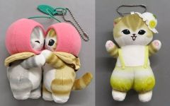 [중고] 봉제인형 마스코트·봉제인형 배지 전 2종 세트 봉제인형 마스코트 과일 팔러 [이치반쿠지 mofusand ~Fruit Parlor~] C상