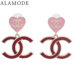 CHANEL(シャネル) ココマーク ピアス ABE035 メタル(GP) ピアス