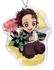 【中古】雑貨 [単品] 竈門炭治郎 アクリルチャーム 「鬼滅の刃 全集中展 ご当地SD アクリルチャームセット」 北海道会場限定