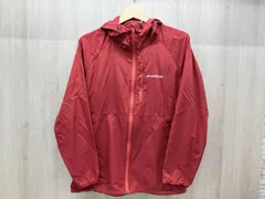 通年 mont-bell モンベル ウィンドブレーカー USウィンドブラストパーカ 1103323 アウトドア フード付き M RED