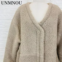 値下げ【新品未使用】アンミヌunminouブークレノーカラージャケットアイボリー 2026年最新】アンミヌ unminou ブークレノーカラージャケットの人気