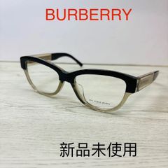 バーバリー Burberry チタンフレーム メガネ ブラックフ 未使用 - メルカリ