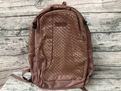 Columbia コロンビア リュック レザー 編み込み ブラウン