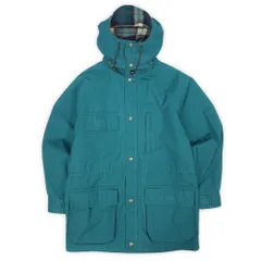 エディーバウアー Eddie Bauer 80s 90s 80-90年代 ウールライナー マウンテンパーカー 黒タグ USA ヴィンテージ アメリカ 古着 メンズ コート ジャケット グリーン M【中古】
