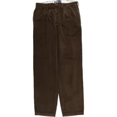 古着 ラルフローレン Ralph Lauren POLO by Ralph Lauren ツータック コーデュロイパンツ メンズw32相当/eaa459793