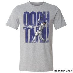 LA ドジャース 大谷翔平OVER ALLs壁画デザインTシャツ /ブルーL