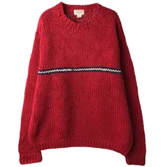 古着 90~00年代 ジェイクルー J.Crew HAND KNIT ハンドニット ウールニットセーター メンズXL相当 ヴィンテージ/eaa459441