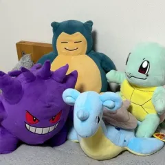 ポケットモンスター ぬいぐるみ ウール コレクション (カビゴン/ラプラス/FANTOM)