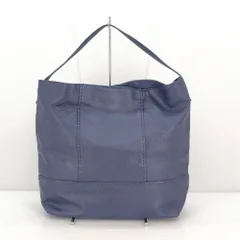 05w18519 コールハーン COLE HAAN  レザーハンドバッグ  ネイビー  レディース  ハンドバッグ  【中古品】