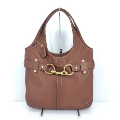 05w18520 コーチ COACH  レザートートバッグ  ブラウン  レディース  トートバッグ  F11266  【中古品】