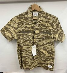 CRIMIE 클라이미/TIGER CAMO SHIRT 타이거 오리 셔츠/[루드/C1G3-Sh10/사이즈:S]
