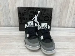 NIKE／ナイキ／スニーカー／AIR JORDAN 4 RETRO －FEAR－／28cm／メンズ／ブラック／FQ8138-002／箱あり