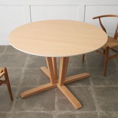 スペイン ヴィンテージ ダイニングチェア 本革 木彫刻 ビーチ 無垢材