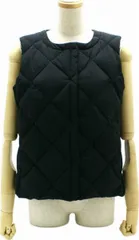 ダウンベスト ピレネックス ナイロン100% S ブラック色 PYRENEX bowl 34141QHWU020P0009