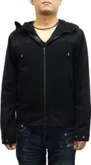 ボンバージャケット ムーレー ナイロン88% S・M・L・XL イタリア製 ブラック色 MooRER bowl 34154QISOZAKIKNFNERO