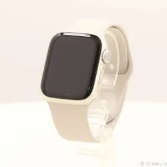ソフマップ 〔中古品〕 Apple Watch Series 7 GPS 41mm スターライトアルミニウムケース スターライトスポーツバンド【348】