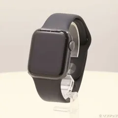 ソフマップ 〔中古品〕 Apple Watch Series 6 GPS 40mm スペースグレイアルミニウムケース ブラックスポーツバンド【297】