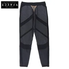 PRADA プラダ NYLON TEC COLOR スキニー レギンス ボトムス レディース ブラック 44 44