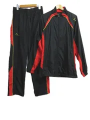 ミズノプロ Mizuno Pro セットアップ 上下セット野球 ウィンドブレーカー 12JE5W01 トレーニングパンツ 12JF5W01  レッド ブラック Oサイズ メンズ E554M