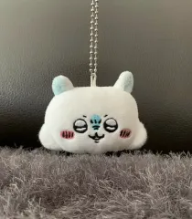 (新品)ちいかわ モモンガ ウール FACE 耳 ボンボン ぬいぐるみ キーリング ぬい