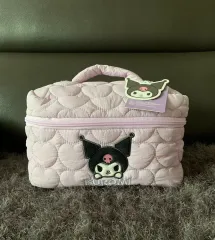 正規品 サンリオ クロミ 刺繍ポーチ L 26cmバッグ デイリーバッグ