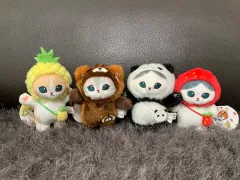 (4種まとめ/新品)ウールサンド 猫 ぬいぐるみ キーホルダー マスコット