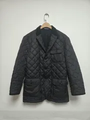 ポロラルフローレン メンズ キルティング ジャケット ブラック (XL)