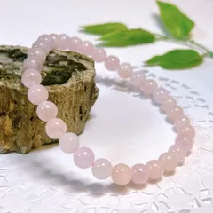 【E17625】モルガナイト　Morganaite 6㎜　ブレスレット　bracelet