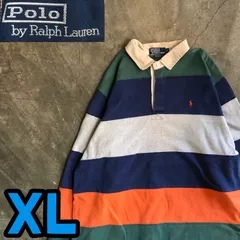 T7445 POLO by Ralph Lauren ラガーシャツ　古着