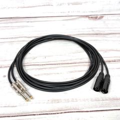 CANARE L-4E5AT RCA XLR ケーブル 1m 2本セット - メルカリ
