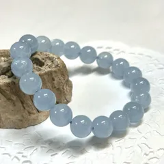 【E17809】アクアマリン　10㎜ ブレスレット　天然石＊アクセサリー＊パワーストーン＊AAA Aquamarine 8 mm bracelet