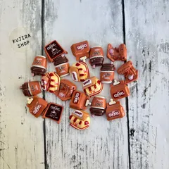 C-13 デコパーツ 20個セット ハンドメイド素材 デコレーション用 パーツ