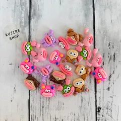 C14-2 デコパーツ 20個セット ハンドメイド素材 デコレーション用 パーツ