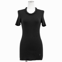 CHANEL シャネル ノースリーブワンピース P56051 ツイード  