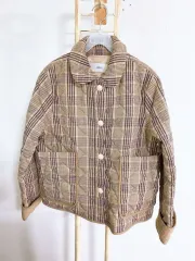 몽ヴィンテージ(55)DEWLデュエルレディース コーデュロイ CHECK ラグラン キルティング アウター