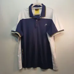 HEAD ネイビー/白 ポロ半袖Tシャツ レディース 夏 110サイズ 61119